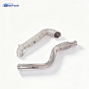 Tubo de Escape de Alto Rendimiento para Mercedes-Benz CLA45 A45 GLA45 M139 2.0T, Acero Inoxidable SUS304, Instalación Directa - Product Image 1