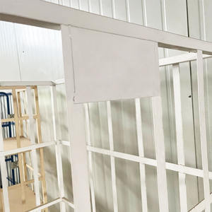 कस्टम 4 पहिया ढहने वाला गोदाम भारी शुल्क 500 किलोग्राम प्लेटफॉर्म स्टील लॉजिस्टिक्स रोल कार्ट पिंजरे ट्रॉली - Product Image 4