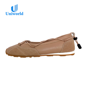 Uniworld Vietnam - Ballerines élastiques ajustables pour femmes, design à brides croisées, chaussures de mode urbaine pour tenues et usage quotidien - Product Image 3