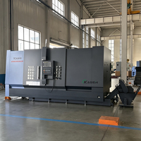 Tour à métaux CNC de haute précision et robuste TCK800, machine-outil composite tour-fraiseuse à banc incliné