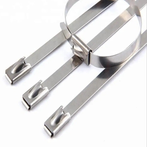 4,6x600mm Acero inoxidable Cabe Tie Aluminio Metal SS <span class=keywords><strong>Cable</strong></span> Wire Zip Tie - Product Image 3