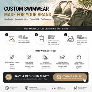 OEM ODM Manufacturer High Quality Custom Design Thong Swimwear <strong>String</strong> <strong>Bikinis</strong> for Women Brazilian Swimsuit Women Bathing Suit - Product Image 6