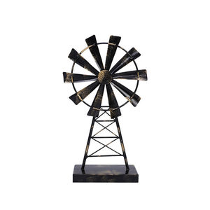 Articles de décoration intérieure au design rétro <span class=keywords><strong>Moulin</strong></span> à <span class=keywords><strong>vent</strong></span> élégant en métal décoratif - Product Image 1