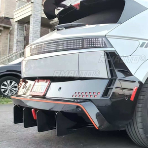 สปอยเลอร์กันชนหลังรถยนต์ ชิ้นส่วนตกแต่งสำหรับ Hyundai Ioniq 5 N 2023-2025 ฝาครอบป้องกันกันชน อุปกรณ์เสริม - Product Image 3