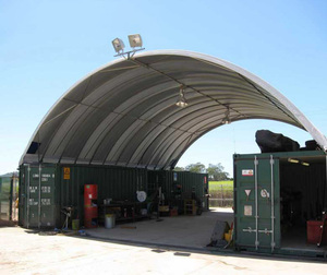 Acheter un c2020 c2040 c4040 c40e conteneur de fret enterré abri à bombes auvent conteneur d'expédition comme tempête sheltel canada - Product Image 5