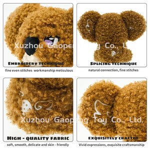 TEDDY Fleece vải nâu Koala sang trọng bé soothen Snuggle thở loạt động vật đồ chơi sang trọng cho giấc ngủ - Product Image 3