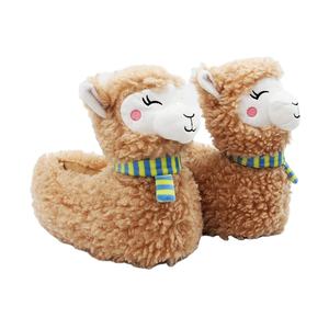 Pantoufles d'hiver pour femmes, chaussures hautes en fourrure d'intérieur, pour dormir, élégantes, pour noël - Product Image 1