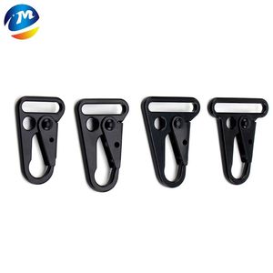 Chất Lượng Cao Màu Đen Olecranon Móc Kẽm Hợp Kim Kim Loại Túi Khóa Đa Kích Cỡ Mùa Xuân Carabiner Chiến Thuật Móc Khóa Kim Loại <span class=keywords><strong>Snap</strong></span> Clip Thép - Product Image 2