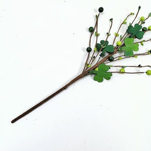 Trébol Artificial del Día de San Patricio Decoración Plástico Tréboles de San Patricio para Hierba para Decoraciones Festivas - Product Image 2