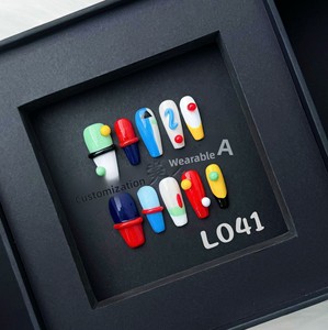 Automne <span class=keywords><strong>hiver</strong></span> nouveauté peint à la main purement à la main artistique ongles français importation directe portable couleur ongles artificiels - Product Image 1