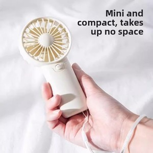 CITICITY Portable Handheld Personal Pocket Fan Battery Operated Summer Gift for Outdoor Travel in Car or Small Plastic Hand Fan - Product Image 3