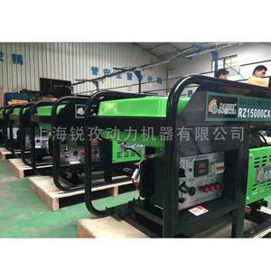 Générateur à essence RZ9500CXE 110V 220V 60Hz monophasé, moteur 4 temps, portable pour utilisation en cas d'urgence - Product Image 2