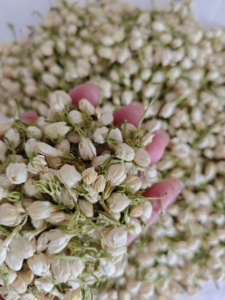 Pétales <span class=keywords><strong>de</strong></span> jasmin blancs 100% naturels séchés, biodégradables, pour confettis <span class=keywords><strong>de</strong></span> mariage, décoration, bijoux, Noël, remise <span class=keywords><strong>de</strong></span> diplôme - Product Image 4