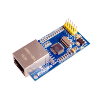 Módulo de red Ethernet W5500, hardware, Protocolo TCP IP, placa de desarrollo de controlador SPI 51 STM32 sobre W5100