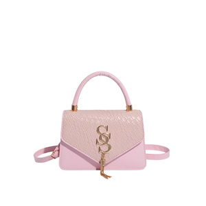 Bolso de Hombro Cruzado Casual para Mujer con Cadena y Detalles Metálicos, Estilo Retro Sencillo, Bolso de Moda Diaria - Product Image 5