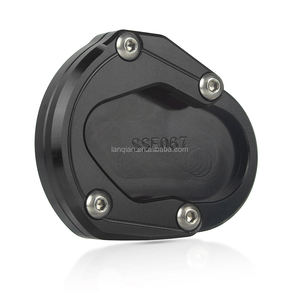 Pour CFMOTO CLX700 béquille latérale agrandir 800MT Support agrandisseur Pad Extension <span class=keywords><strong>700</strong></span> <span class=keywords><strong>CLX</strong></span> 800MT <span class=keywords><strong>moto</strong></span> accessoires CNC aluminium - Product Image 4