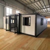 Maison préfabriquée modulaire extensible haut de gamme et luxueuse, kit de maison préfabriquée pour propriété résidentielle ou de vacances personnalisée