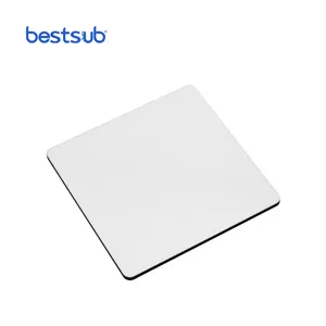 BestSub-imanes personalizados para nevera, placa dura cuadrada grande con sublimación, 9,5*9,5*0,3 cm, venta al por mayor