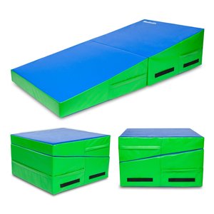 Usine vente directe <span class=keywords><strong>gymnastique</strong></span> pratique préscolaire enfants doux Wedge <span class=keywords><strong>fromage</strong></span> compétence <span class=keywords><strong>gymnastique</strong></span> mousse formes <span class=keywords><strong>tapis</strong></span> d'inclinaison - Product Image 2