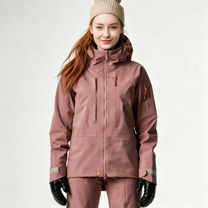 Ventes chaudes - Veste imperméable pour femmes pour l'escalade hivernale, résistante à la neige, coupe-vent, veste de <span class=keywords><strong>ski</strong></span>, veste de pluie personnalisée - Product Image 5
