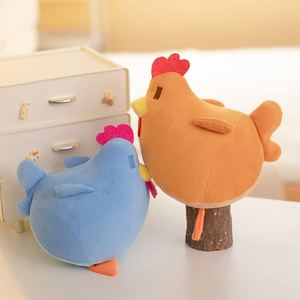 Juguetes de Peluche de <span class=keywords><strong>Pollo</strong></span> <span class=keywords><strong>Redondo</strong></span> de Stardew Valley al por Mayor, Peluche Súper Suave <span class=keywords><strong>Relleno</strong></span> de Algodón PP de 20 cm, Adorable Peluche de Consuelo - Product Image 5