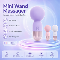 OEM ODM Taschen-Mini-Massagegerät 59,5g Leichtgewichtiges Silikon Wiederaufladbares Körperpflegeprodukt