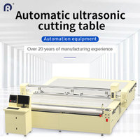 Machine de découpe ultrasonique pour tissus avec bordure anti-effilochage scellée automatiquement, certifiée CE, personnalisable 3230 3240 3260 pour stores