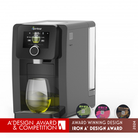 Machine à café expresso française instantanée 3-en-1, autonettoyante, programmable via application, économe en énergie pour la maison/l'hôtel