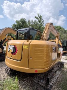 Excavadora Compacta Usada CAT 307E2, Excavadora de 7 Toneladas con Hoja Topadora para Obras de Construcción en Espacios Reducidos - Product Image 5