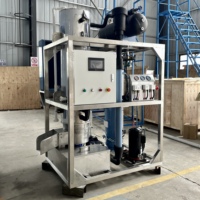Machine à glace en tubes Coldsmart de 1 à 10 tonnes/jour pour usine de glace au Mexique, à économie d'énergie