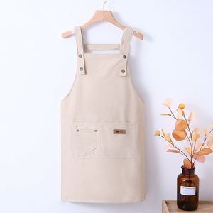 Tablier de chef en jean imperméable de qualité supérieure, résistant, pour la cuisine - Product Image 5