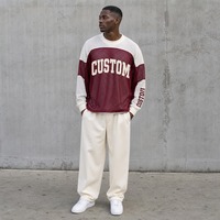 Maillot de football personnalisé à manches longues pour hommes JUSHENG, en polyester respirant à séchage rapide, avec empiècements en mesh, uniforme de football pour équipe