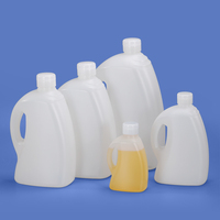 Bouteille d'huile de cuisson de détergent à lessive en plastique vide personnalisée écologique pour savon liquide