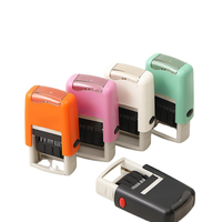 Sceau de timbre de texte en caoutchouc auto-encreur Timbres de date automatiques