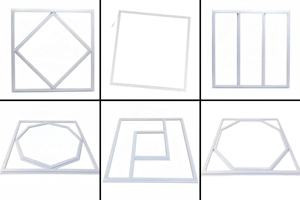 591x591mm वर्ग एल्यूमीनियम 40w पुनर्निर्मित/निलंबित फ्रेम नेतृत्व वाले पैनल प्रकाश वाणिज्यिक कार्यालय के लिए मैट सफेद फ्रेम समायोज्य - Product Image 6