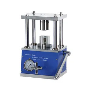 18650 Manual Cylindrical Battery Hydraulic Third Crimper Crimping/Sealing Machine for Lab Sealer