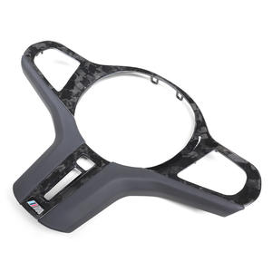 Pour BMW G80 G82 G83 G81 garniture de <span class=keywords><strong>volant</strong></span> en Fiber de carbone forgée remplacement de couverture centrale intérieure pour la mise à niveau de voiture M2 M3 M4 - Product Image 1
