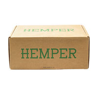 Boîte d'expédition en carton ondulé Kraft RSC, emballage en vrac imprimé pour la distribution en gros de produits e-commerce, carton de distribution d'entrepôt