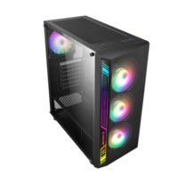 AntarcChill RGB Gaming case Computer with Glass Atx Computer case Pc case Desktop Gabinete Gamer RGB Boitier Pc Gamer