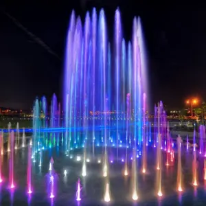 Water Music Dancing Dry Water Music Fountain