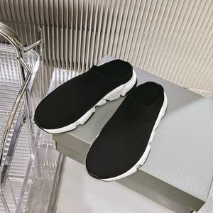 High Quality Designer Custom Lace-up <b>Chunky</b> Genuine Leather Shoes Fashionable Brand Trainers for Men Women Casual <b>Sock</b> Slippers - Product Image 4