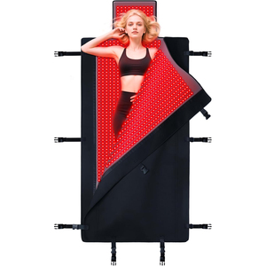 Bán Trực Tiếp Ánh Sáng Màu Đỏ Bọc TPU Ánh Sáng Màu Đỏ Liệu Pháp Mat Kép Bước Sóng Hồng Ngoại Ánh Sáng Màu Đỏ Chăn Với 2570 Đèn LED - Product Image 1