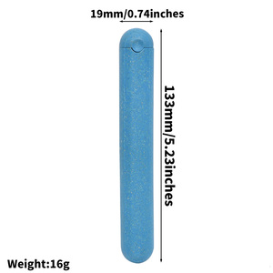 Nouveau design 133mm Tube de stockage en plastique dégradable pré-fumeur conique en plastique rouleau porte-cône Tube conteneur de stockage de cigarettes - Product Image 6
