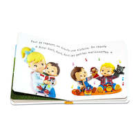 Libros Infantiles de Tapa Dura, Libros de Actividades con Historias, Material de Cartón, Impresión Offset a Color CMYK, Impresión a Todo Color, Reciclado