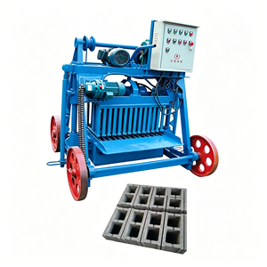Machine à Briques Semi-Automatique WT2-25 pour la Fabrication de Briques en Terre Cuite, Équipement de Construction de Maisons Rurales pour le Marché des Zones Rurales Africaines - Product Image 4