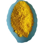 Poudre inorganique jaune pour revêtement, pigment d'oxyde de fer pour résine époxy et cuir, pigments pour cuir