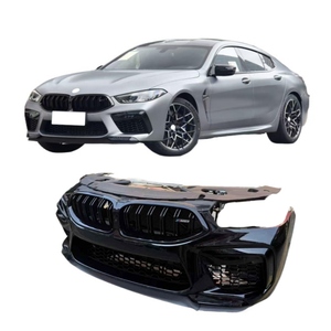 Paraurti anteriore in fibra di carbonio di alta qualità per BMW M8 G14 G15 G16 <span class=keywords><strong>serie</strong></span> moderna sostituzione con gancio di traino usato - Product Image 6