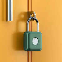 Mini cadenas en laiton étanche à empreinte digitale avec alarme magnétique chinoise pour salle de sport
