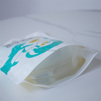 Sac sous vide transparent auto-debout anti-humidité thermoscellable pour les noix de thé et les fruits secs