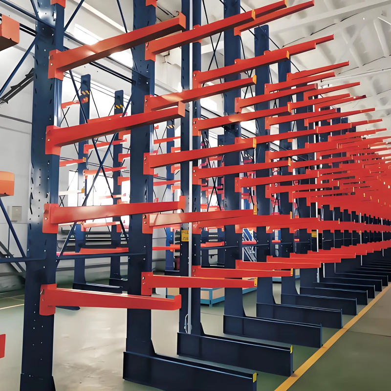 Cantilever Tensile Structure Rack Building Pipe